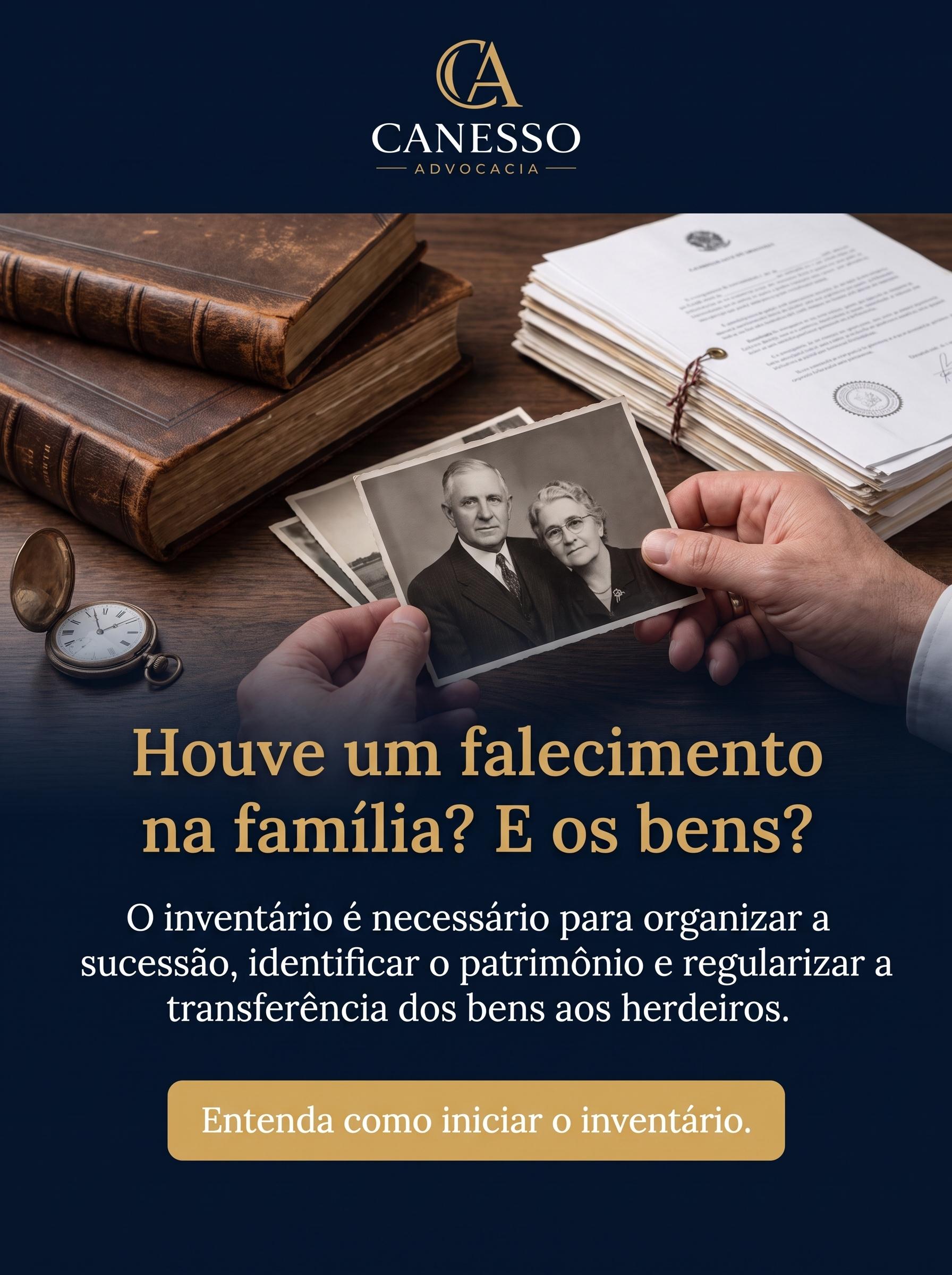 Inventário após o falecimento